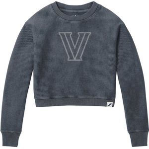 Villanova University League Brand Women’s Ribbed Crop Sweater